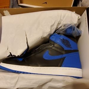 New in box Nike Jordan 1 Retro royal